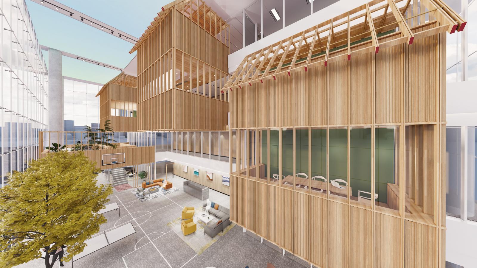 Link+ Architects | West Bund Media Harbor Office Design