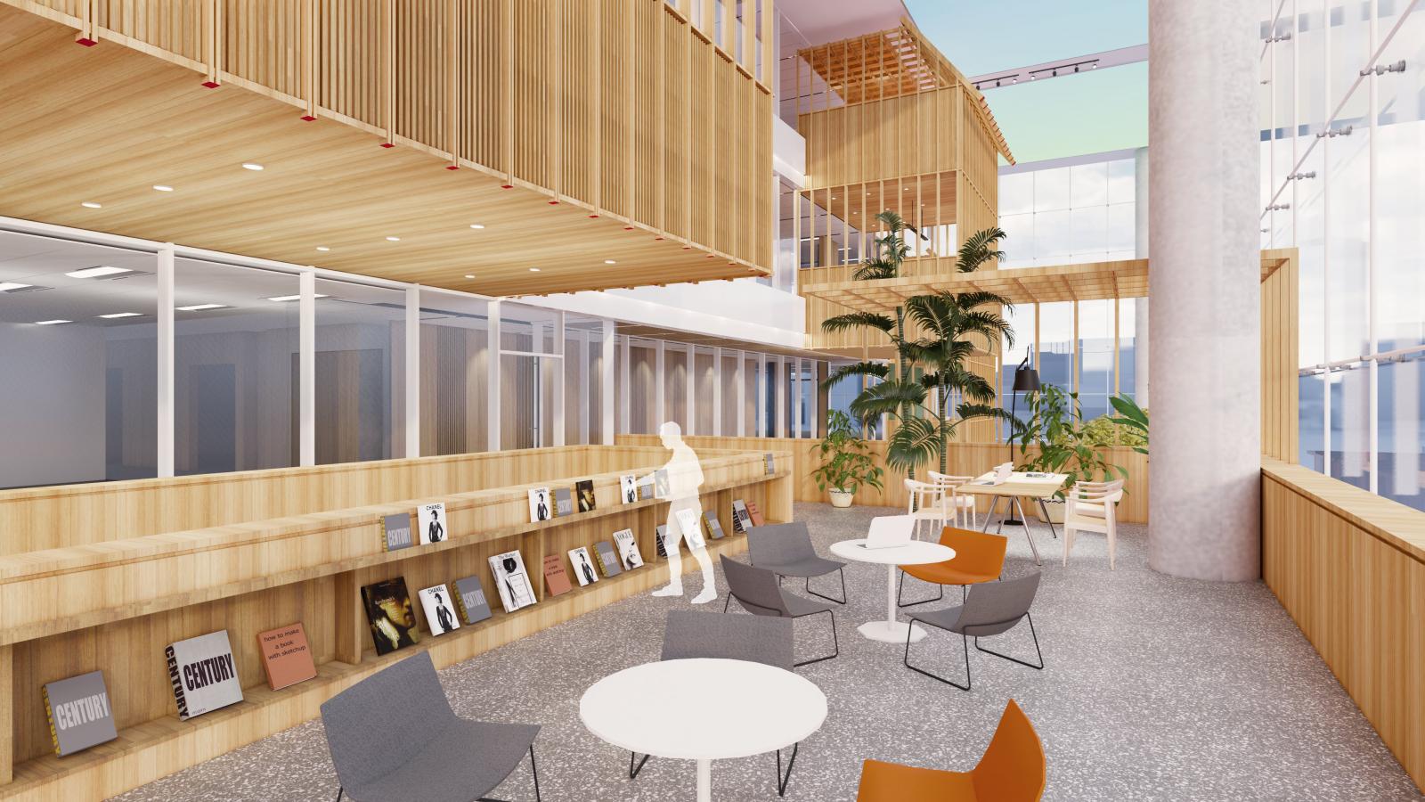 Link+ Architects | West Bund Media Harbor Office Design