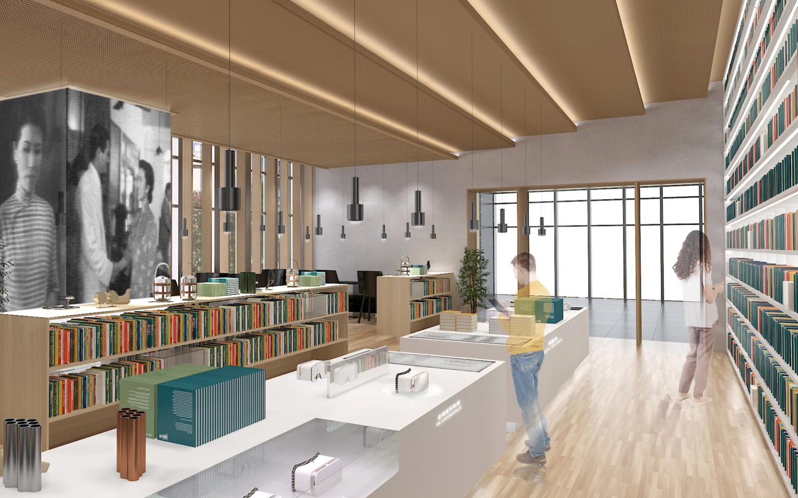 Link+ Architects | Citic Bookstore
